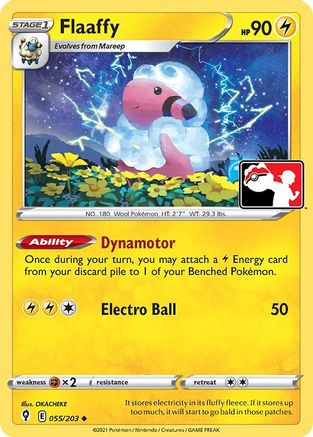 Flaaffy (55/203) [Prize Pack Series Cards] Holofoil - Uncommon
