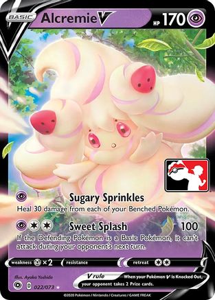 Alcremie V (22) [Prize Pack Series Cards] Holofoil - Ultra Rare