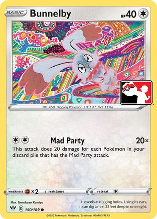 Bunnelby (150) [Prize Pack Series Cards] - Common