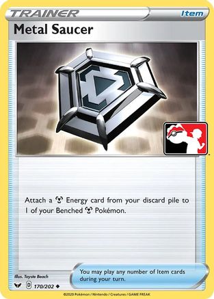 Metal Saucer (170) [Prize Pack Series Cards] - Uncommon