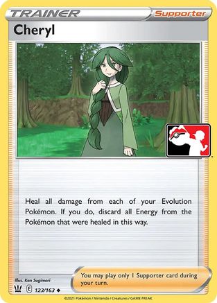 Cheryl (123/163) [Prize Pack Series Cards] Holofoil - Uncommon