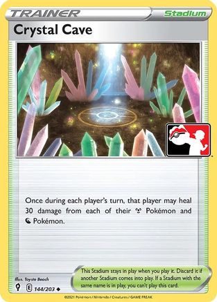 Crystal Cave (144) [Prize Pack Series Cards] - Uncommon