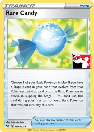 Rare Candy (180/202) [Prize Pack Series Cards] Holofoil - Uncommon