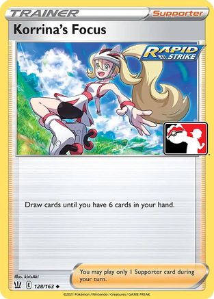 Korrina's Focus (128) [Prize Pack Series Cards] - Uncommon