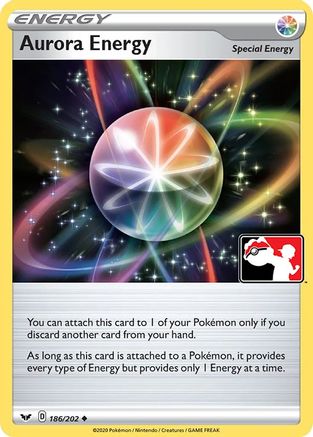 Aurora Energy (186/202) [Prize Pack Series Cards] Holofoil - Uncommon