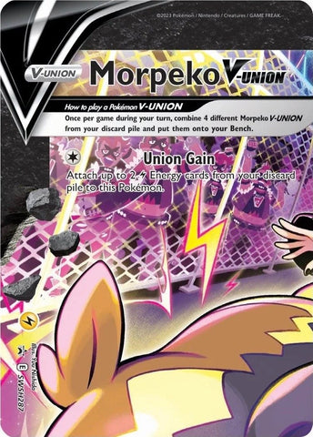 Morpeko V-Union - SWSH287 [SWSD - SWSH287]