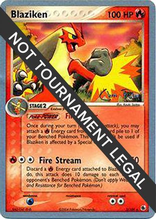 Blaziken - 2004 (Chris Fulop) (003) [World Championship Decks] - Holo Rare