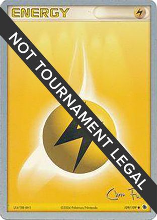 Lightning Energy - 2004 (Chris Fulop) (109) [World Championship Decks] - Common