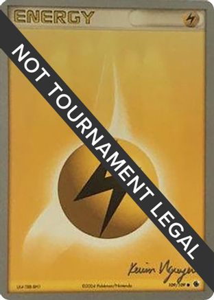 Lightning Energy - 2004 (Kevin Nguyen) (109) [World Championship Decks] - Common