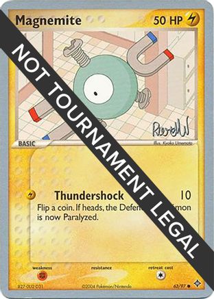 Magnemite - 2004 (Reed Weichler) (063) [World Championship Decks] - Common