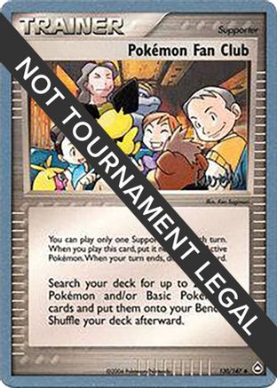Pokemon Fan Club - 2004 (Reed Weichler) (130) [World Championship Decks] - Uncommon