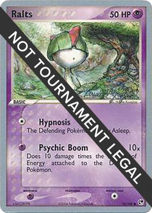 Ralts - 2004 (Kevin Nguyen) (074) [World Championship Decks] - Common