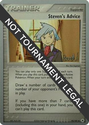 Steven's Advice - 2004 (Reed Weichler) (092) [World Championship Decks] - Uncommon