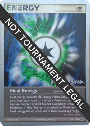 Heal Energy - 2005 (Jeremy Maron) (094) [World Championship Decks] - Uncommon