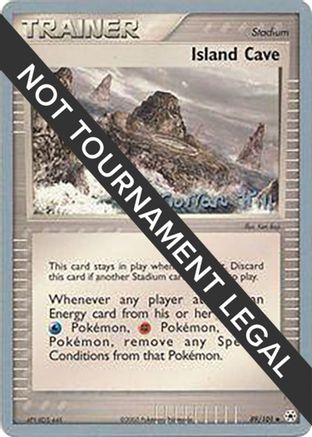 Island Cave - 2005 (Curran Hill) (089) [World Championship Decks] - Uncommon
