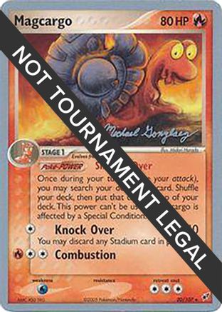 Magcargo - 2005 (Michael Gonzalez) (020) [World Championship Decks] - Rare
