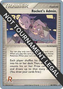 Rocket's Admin. - 2005 (Michael Gonzalez) (086) [World Championship Decks] - Uncommon