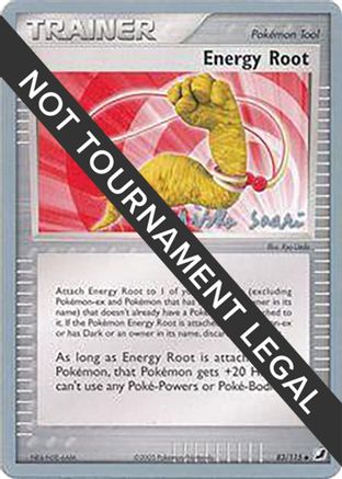 Energy Root - 2006 (Miska Saari) (083) [World Championship Decks] - Uncommon