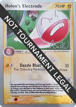 Holon's Electrode - 2006 (Jimmy Ballard) (021) [World Championship Decks] - Rare