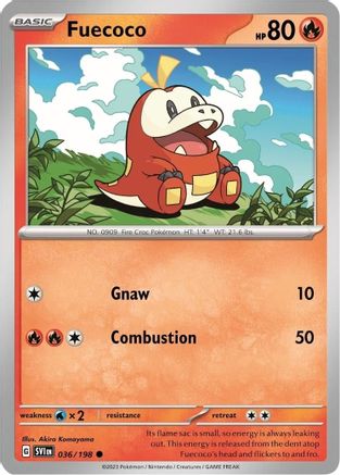 Fuecoco (Mirage Holo) (036/198) [Miscellaneous Cards & Products] Holofoil - Promo