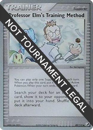 Professor Elm's Training Method - 2006 (Jason Klaczynski) (089) [World Championship Decks] - Uncommon