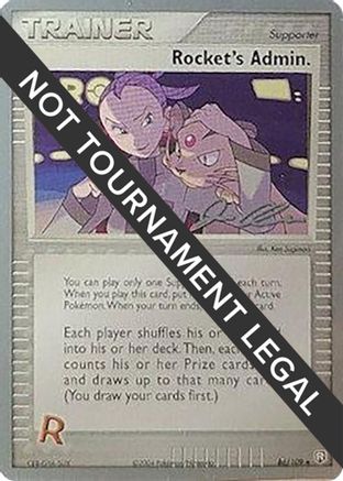 Rocket's Admin. - 2006 (Jason Klaczynski) (086) [World Championship Decks] - Uncommon