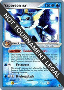 Vaporeon ex - 2006 (Jimmy Ballard) (110) [World Championship Decks] - Ultra Rare