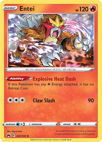 Entei [CRZ - 021/159]