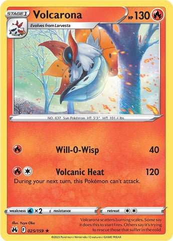 Volcarona [CRZ - 025/159]