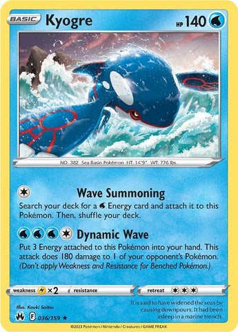 Kyogre [CRZ - 036/159]