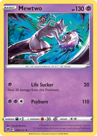 Mewtwo (Cosmos Holo) (056/172) [Miscellaneous Cards & Products] Holofoil - Promo