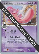 Lickitung (Delta Species) - 2007 (Tom Roos) (019) [World Championship Decks] - Rare