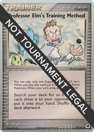 Professor Elm's Training Method - 2007 (Jeremy Scharff-Kim) (079) [World Championship Decks] - Uncommon