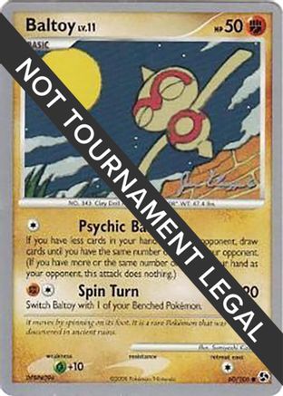 Baltoy - 2008 (Jason Klaczynski) (060) [World Championship Decks] - Common