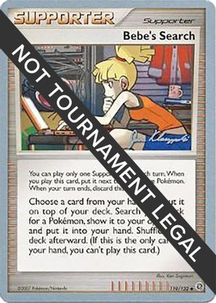 Bebe's Search - 2008 (Jason Klaczynski) (119) [World Championship Decks] - Uncommon