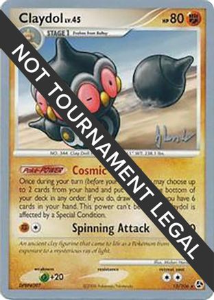 Claydol - 2008 (Dylan Lefavour) (015) [World Championship Decks] - Rare
