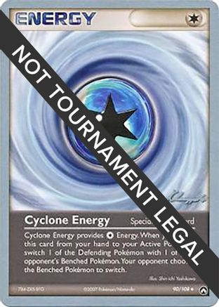 Cyclone Energy - 2008 (Jason Klaczynski) (090) [World Championship Decks] - Uncommon