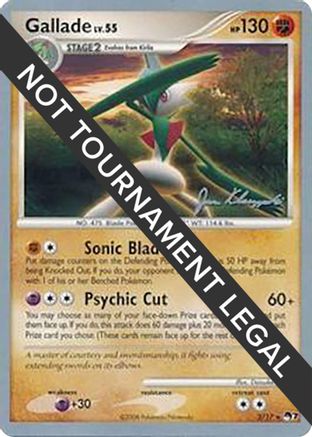 Gallade - 2008 (Jason Klaczynski) (002) [World Championship Decks] - Rare