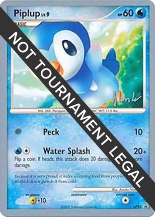 Piplup (DP03) - 2008 (Dylan Lefavour) (DP03) [World Championship Decks] - Promo