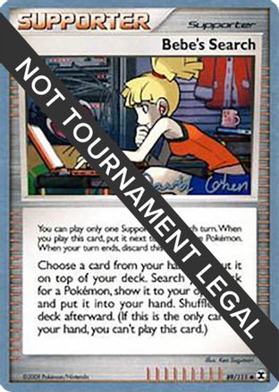 Bebe's Search - 2009 (David Cohen) (089) [World Championship Decks] - Uncommon