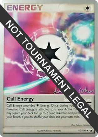 Call Energy - 2009 (David Cohen) (092) [World Championship Decks] - Uncommon