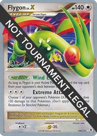 Flygon LV.X - 2009 (David Cohen) (105) [World Championship Decks] - Rare