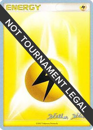 Lightning Energy - 2009 (Stephen Silvestro) [World Championship Decks] - Common