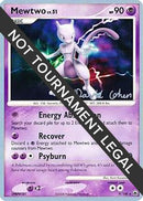 Mewtwo - 2 (David Cohen) (009) [World Championship Decks] - Rare