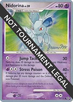 Nidorina - 2009 (Jason Martinez) (073) [World Championship Decks] - Common