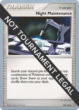 Night Maintenance - 2009 (David Cohen) (120) [World Championship Decks] - Uncommon