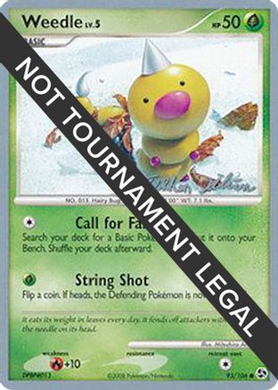 Weedle - 2009 (Stephen Silvestro) (093) [World Championship Decks] - Common