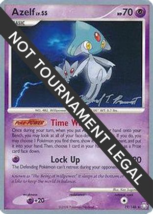 Azelf - 2010 (Michael Pramawat) (019) [World Championship Decks] - Rare