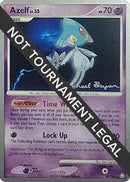 Azelf - 2010 (Mychael Bryan) (019) [World Championship Decks] - Rare