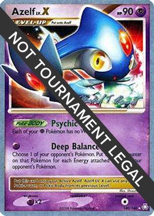 Azelf LV.X - 2010 (Michael Pramawat) (140) [World Championship Decks] - Ultra Rare